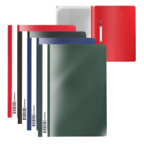 Папка-скоросшиватель пластиковая ErichKrause Fizzy Classic, A4, ассорти (в пакете по 20 шт.)