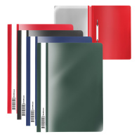 Папка-скоросшиватель пластиковая ErichKrause Fizzy Classic, A4, ассорти (в пакете по 20 шт.)