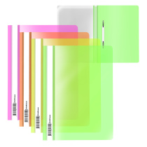 Папка-скоросшиватель пластиковая ErichKrause Fizzy Neon, A4, ассорти (в пакете по 20 шт.)