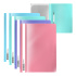 Папка-скоросшиватель пластиковая ErichKrause Diagonal Pastel, A4, ассорти (в пакете по 20 шт.)