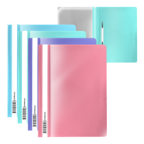 Папка-скоросшиватель пластиковая ErichKrause Diagonal Pastel, A4, ассорти (в пакете по 20 шт.)