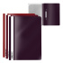 Набор из 3 папок-скоросшивателей пластиковых ErichKrause® Matt Blackberry Marsala, арома, A4, ассорти