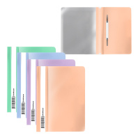 Папка-скоросшиватель пластиковая ErichKrause Matt Pastel Bloom, A5+, ассорти (в пакете по 20 шт.)