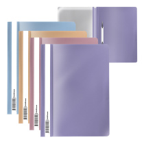 Папка-скоросшиватель пластиковая ErichKrause Matt Manga, A4, ассорти (в пакете по 20 шт.)