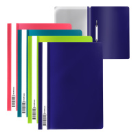 Папка-скоросшиватель пластиковая ErichKrause Matt Reef, A4, ассорти (в пакете по 20 шт.)