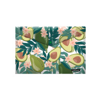 Папка-конверт на кнопке пластиковая ErichKrause® Avocado Dusk, A4 (в пакете по 12 шт.)