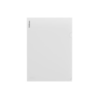 Папка-уголок пластиковая ErichKrause Glossy Clear, A4, прозрачный (в пакете по 12 шт.)