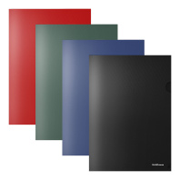 Папка-уголок пластиковая ErichKrause® Diagonal Classic, A4, непрозрачный, ассорти (в пакете по 12 шт.)