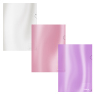 Папка-уголок пластиковая ErichKrause Glossy Candy, A5+, полупрозрачный, ассорти (в пакете по 12 шт.)
