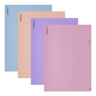 Папка-уголок пластиковая ErichKrause Matt Manga, A4, непрозрачный, ассорти (в пакете по 12 шт.)