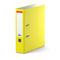 Папка-регистратор с арочным механизмом разборная ErichKrause, Standard, А4, 70 мм, желтый