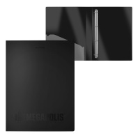 Папка на 4 кольцах пластиковая ErichKrause MEGAPOLIS, 24 мм, A4, черный (в пакете по 4 шт.) Папка на 4 кольцах пластиковая ErichKrause MEGAPOLIS, 24 мм, A4, черный (в пакете по 4 шт.)