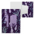 Папка на резинках пластиковая ErichKrause Lavender, A4 (в пакете по 4 шт.)