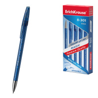 Ручка гелевая сo стираемыми чернилами ErichKrause R-301 Magic Gel Stick Original 0.5, цвет чернил синий (в коробке по 12 шт.)