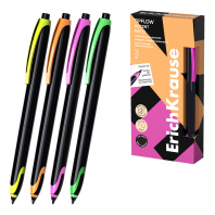 Ручка-роллер автоматическая ErichKrause TipFlow Matic Accent 0.5, цвет чернил черный (в коробке по 12 шт.) Ручка-роллер автоматическая ErichKrause TipFlow Matic Accent 0.5, цвет чернил черный (в коробке по 12 шт.)