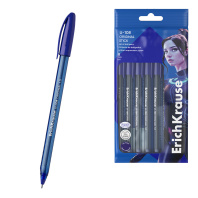 Набор из 8 ручек шариковых ErichKrause U-108 Stick Original 1.0, Ultra Glide Technology, цвет чернил синий (в пакете)