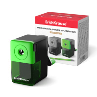 Точилка механическая ErichKrause, с контейнером, ассорти (в коробке) Точилка механическая ErichKrause, с контейнером, ассорти (в коробке)