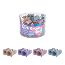 Точилка пластиковая ErichKrause EasySharp Duo, Manga, ассорти (в тубусе по 30 шт)