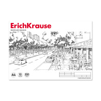 Альбом для черчения на клею ErichKrause, А4, 10 листов, вертикальная рамка Альбом для черчения на клею ErichKrause, А4, 10 листов, вертикальная рамка