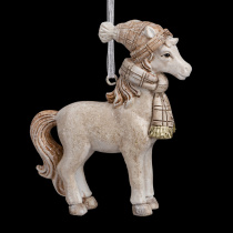 Украшение ErichKrause Decor Лошадка в шапке 9см
