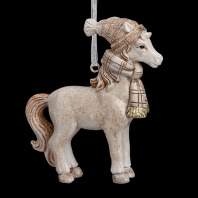 Украшение ErichKrause Decor Лошадка в шапке 9см