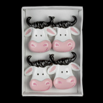 Набор ErichKrause Decor® 4 коровки на липучке 4см