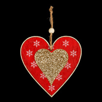 Украшение ErichKrause Decor Сердце 10.5см, дерево