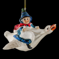 Украшение ErichKrause Decor Матушка Гусыня 14см, стекло Украшение ErichKrause Decor Матушка Гусыня 14см, стекло