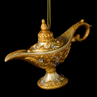 Украшение ErichKrause Decor® Лампа Аладдина 11см Украшение ErichKrause Decor® Лампа Аладдина 11см