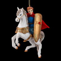 Украшение ErichKrause Decor® Принц на белом коне 10см Украшение ErichKrause Decor® Принц на белом коне 10см