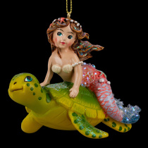 Украшение ErichKrause Decor Русалочка и черепаха 10см