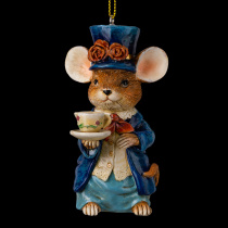 Украшение ErichKrause Decor Мышь на чаепитии 10см
