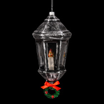 Украшение ErichKrause Decor® Старинный фонарь 16см, стекло