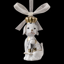 Украшение ErichKrause Decor Собака Короля золотая 7см