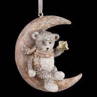 Украшение ErichKrause Decor Мишка на месяце 7см