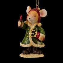 Украшение ErichKrause Decor Мышонок в шубе 8см
