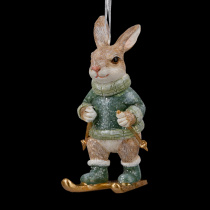 Украшение ErichKrause Decor Заяц лыжник 8.5см
