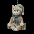 Украшение ErichKrause Decor Котенок в шарфе 6.5см