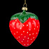 Украшение ErichKrause Decor Клубника 9см