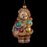 Украшение ErichKrause Decor® Мишка с подарками 14см, стекло