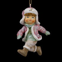 Украшение ErichKrause Decor Мальчик в ушанке пастель 8.5см