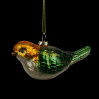 Украшение ErichKrause Decor Птица счастья 12см, стекло