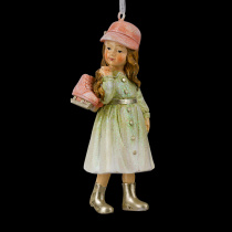 Украшение ErichKrause Decor Девочка с коньками 10см