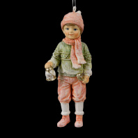 Украшение ErichKrause Decor Мальчик с фонарем 10.5см