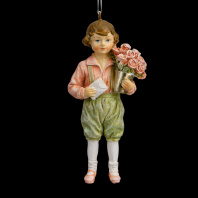 Украшение ErichKrause Decor Мальчик с цветами 10.5см