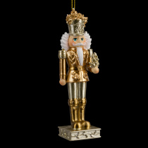 Украшение ErichKrause Decor®  Щелкунчик в мундире золотой 10см