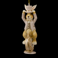 Украшение ErichKrause Decor® Кролик в цилиндре 10см