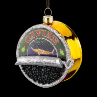 Украшение ErichKrause Decor Черная икра 8.5см, стекло