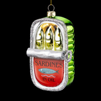 Украшение ErichKrause Decor Сардины 12см, стекло