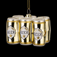 Украшение ErichKrause Decor Упаковка пива 9см, стекло